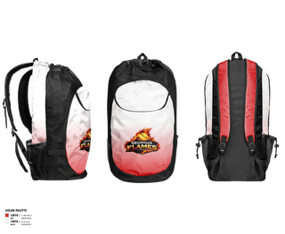 Gear Bag, Georgia Flames, Softball, Teamtime, Team time, sublimation, custom sports apparel, team uniforms, spirit wear, spiritwear, sports uniforms, custom shirts, team store, custom team store, fundraiser sports, apparel fundraiser