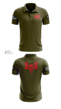 A co 578th BEB 4198260 Short Sleeve Performance Polo - 101