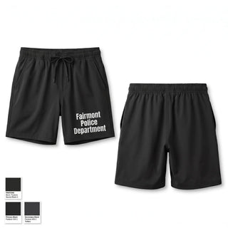 Athletic Shorts With Pockets, Fairmont Police Department, Police, Teamtime, Team time, sublimation, custom sports apparel, team uniforms, spirit wear, spiritwear, sports uniforms, custom shirts, team store, custom team store, fundraiser sports, apparel fundraiser
