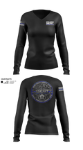 Vance County Sheriff Office S.E.R.T Women's Long Sleeve V-neck Shirt - 22