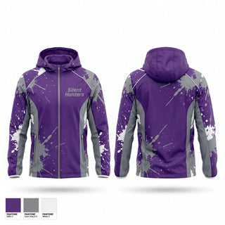 Windbreaker, Silent Hunters, Softball, Teamtime, Team time, sublimation, custom sports apparel, team uniforms, spirit wear, spiritwear, sports uniforms, custom shirts, team store, custom team store, fundraiser sports, apparel fundraiser