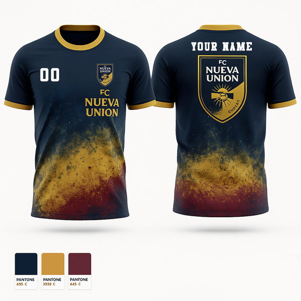 Mens Soccer Jersey, FC Nueva Unión, Men's Soccer, Teamtime, Team time, sublimation, custom sports apparel, team uniforms, spirit wear, spiritwear, sports uniforms, custom shirts, team store, custom team store, fundraiser sports, apparel fundraiser