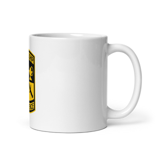 Gorilla battalion 60228867 White Glossy Mug - Large