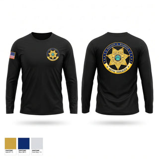 Long Sleeve Performance Shirt, DeKalb County sheriffs office, Police, Teamtime, Team time, sublimation, custom sports apparel, team uniforms, spirit wear, spiritwear, sports uniforms, custom shirts, team store, custom team store, fundraiser sports, apparel fundraiser