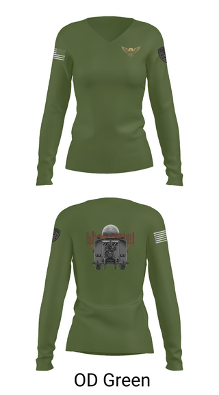 Womens Long Sleeve Vneck Shirt, CHP- GGD WST, , Teamtime, Team time, sublimation, custom sports apparel, team uniforms, spirit wear, spiritwear, sports uniforms, custom shirts, team store, custom team store, fundraiser sports, apparel fundraiser
