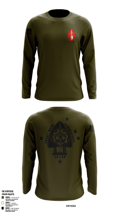 2D LAR Bn 44591549 Long Sleeve Performance Shirt 1