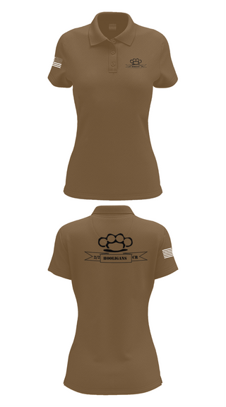 Womens Short Sleeve Performance Polo, 2nd Calvary Regiment, , Teamtime, Team time, sublimation, custom sports apparel, team uniforms, spirit wear, spiritwear, sports uniforms, custom shirts, team store, custom team store, fundraiser sports, apparel fundraiser