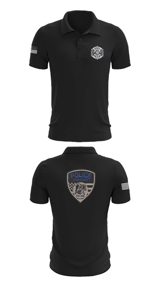 Short Sleeve Performance Polo, Dewey Police Department, , Teamtime, Team time, sublimation, custom sports apparel, team uniforms, spirit wear, spiritwear, sports uniforms, custom shirts, team store, custom team store, fundraiser sports, apparel fundraiser