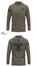 Richland County Sheriff's Department Training Unit Long Sleeve Hooded Sun Shirt - 7
