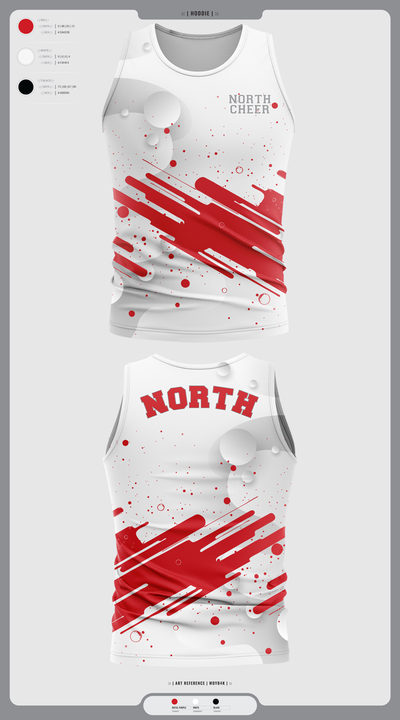 North Attleborough High School Cheer 88392583 Tank Top - 2