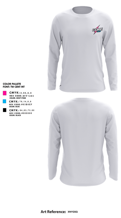 Core 2k17 32140119 Long Sleeve Performance Shirt 5