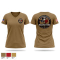 Recruiting station Stephenville Women's Short Sleeve V-neck Shirt - 1