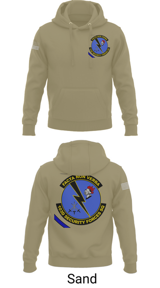 Hoodie, 103d SECURITY FORCES SQUADRON, , Teamtime, Team time, sublimation, custom sports apparel, team uniforms, spirit wear, spiritwear, sports uniforms, custom shirts, team store, custom team store, fundraiser sports, apparel fundraiser