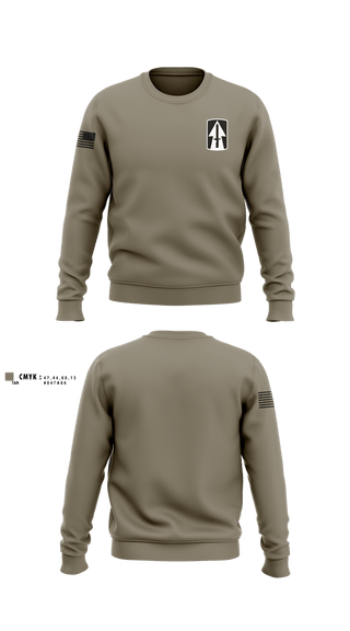 Crew Neck Sweatshirt, 76th IBCT, , Teamtime, Team time, sublimation, custom sports apparel, team uniforms, spirit wear, spiritwear, sports uniforms, custom shirts, team store, custom team store, fundraiser sports, apparel fundraiser