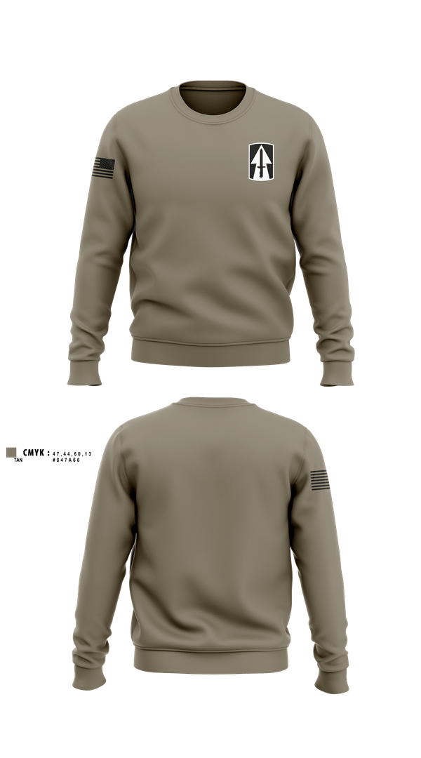 Crew Neck Sweatshirt, 76th IBCT, , Teamtime, Team time, sublimation, custom sports apparel, team uniforms, spirit wear, spiritwear, sports uniforms, custom shirts, team store, custom team store, fundraiser sports, apparel fundraiser