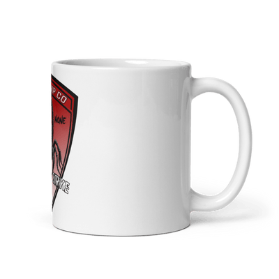978th Military Police Company 16127103 White Glossy Mug - Medium