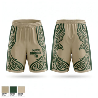 Mens Soccer Shorts, debate Knights FC, Men's Soccer, Teamtime, Team time, sublimation, custom sports apparel, team uniforms, spirit wear, spiritwear, sports uniforms, custom shirts, team store, custom team store, fundraiser sports, apparel fundraiser