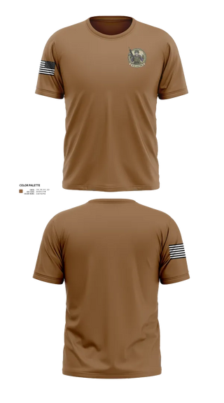 Old School Cotton Feel Shirt, 163rd OD Co, , Teamtime, Team time, sublimation, custom sports apparel, team uniforms, spirit wear, spiritwear, sports uniforms, custom shirts, team store, custom team store, fundraiser sports, apparel fundraiser