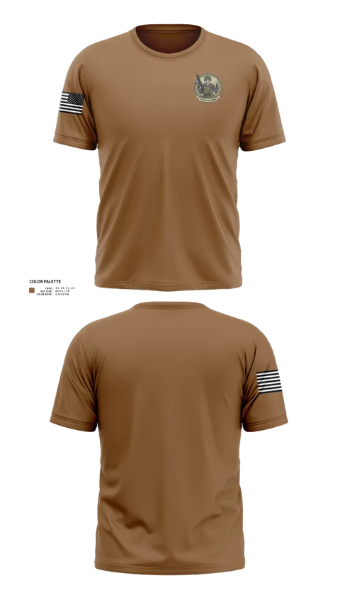 Old School Cotton Feel Shirt, 163rd OD Co, , Teamtime, Team time, sublimation, custom sports apparel, team uniforms, spirit wear, spiritwear, sports uniforms, custom shirts, team store, custom team store, fundraiser sports, apparel fundraiser