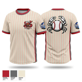 Short Sleeve Performance Shirt, Devil Crabs, Baseball, Teamtime, Team time, sublimation, custom sports apparel, team uniforms, spirit wear, spiritwear, sports uniforms, custom shirts, team store, custom team store, fundraiser sports, apparel fundraiser