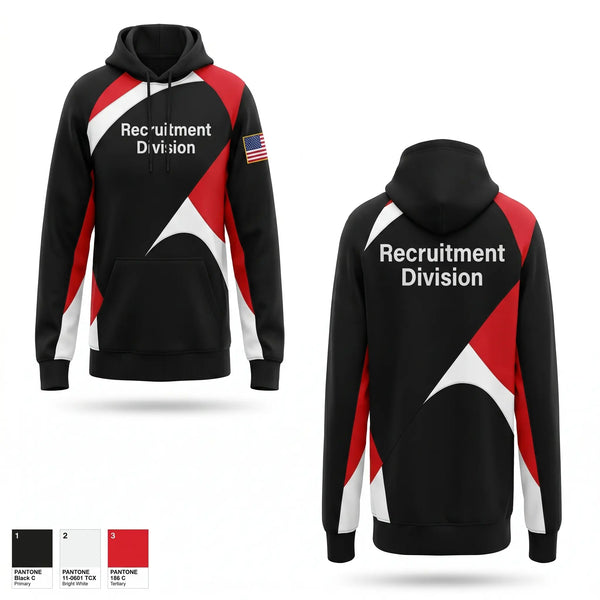 Hoodie, Recruitment Division, Police, Teamtime, Team time, sublimation, custom sports apparel, team uniforms, spirit wear, spiritwear, sports uniforms, custom shirts, team store, custom team store, fundraiser sports, apparel fundraiser