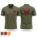 6th Engineer support company Short Sleeve Performance Polo - 1