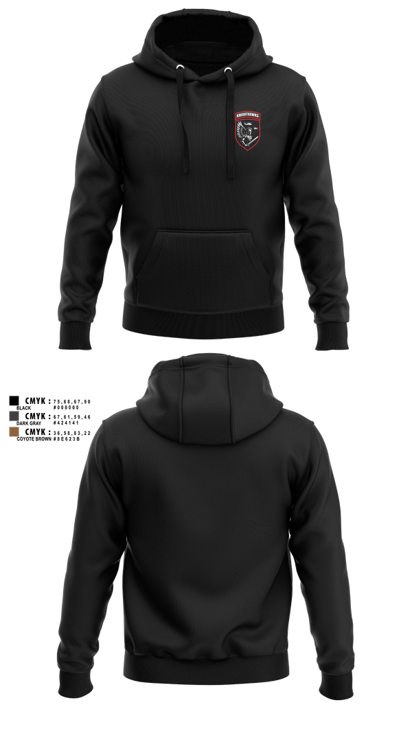 Hoodie, 2-10 AHB Knighthawks, Spirit Store, Teamtime, Team time, sublimation, custom sports apparel, team uniforms, spirit wear, spiritwear, sports uniforms, custom shirts, team store, custom team store, fundraiser sports, apparel fundraiser