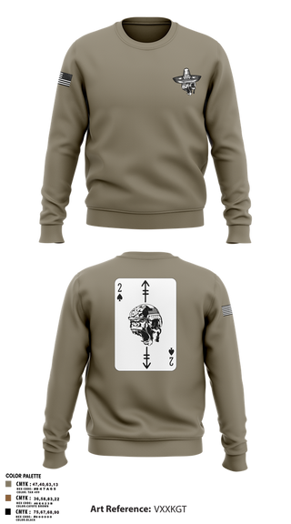 Crew Neck Sweatshirt, Savages, Army, Teamtime, Team time, sublimation, custom sports apparel, team uniforms, spirit wear, spiritwear, sports uniforms, custom shirts, team store, custom team store, fundraiser sports, apparel fundraiser