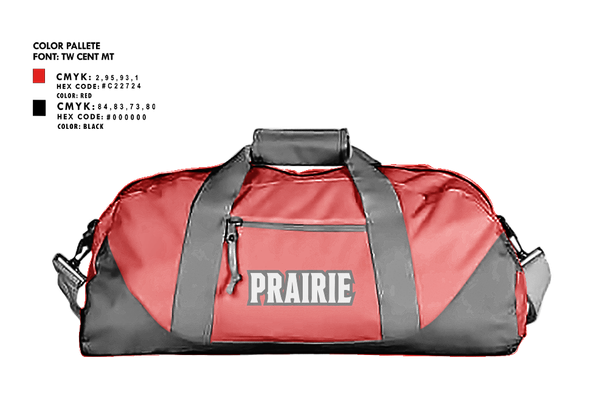 Duffle Bag, Clinton Prairie High School Dance, Spirit Store, Teamtime, Team time, sublimation, custom sports apparel, team uniforms, spirit wear, spiritwear, sports uniforms, custom shirts, team store, custom team store, fundraiser sports, apparel fundraiser
