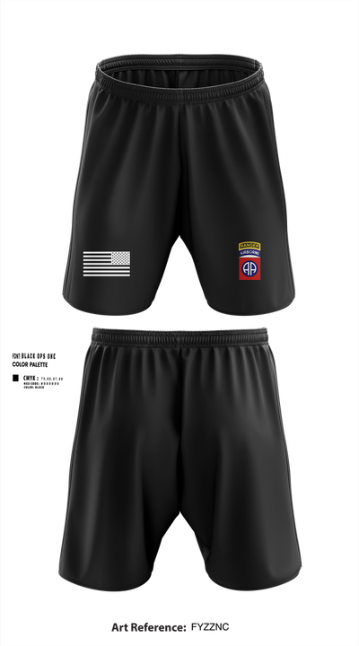82nd airborne Division 92499794 Athletic Shorts With Pockets - 200