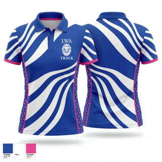 Short Sleeve Performance Polo, LWA Track, Track & Field, Teamtime, Team time, sublimation, custom sports apparel, team uniforms, spirit wear, spiritwear, sports uniforms, custom shirts, team store, custom team store, fundraiser sports, apparel fundraiser