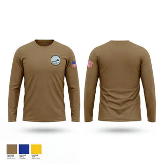 Long Sleeve Performance Shirt, William P. Knight Composite Squadron, Air Force, Teamtime, Team time, sublimation, custom sports apparel, team uniforms, spirit wear, spiritwear, sports uniforms, custom shirts, team store, custom team store, fundraiser sports, apparel fundraiser