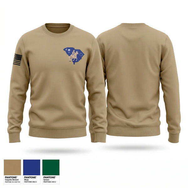 Crew Neck Sweatshirt, 169th, Air Force, Teamtime, Team time, sublimation, custom sports apparel, team uniforms, spirit wear, spiritwear, sports uniforms, custom shirts, team store, custom team store, fundraiser sports, apparel fundraiser