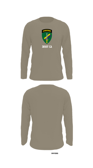 Long Sleeve Performance Shirt, 321st CA, , Teamtime, Team time, sublimation, custom sports apparel, team uniforms, spirit wear, spiritwear, sports uniforms, custom shirts, team store, custom team store, fundraiser sports, apparel fundraiser