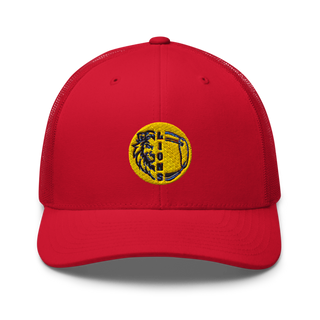 Linden High School Wrestling Retro Trucker Hat | Yupoong 6606