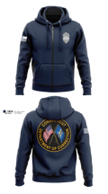 Connecticut department of corrections Zip Hoodie - 3