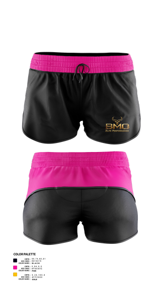 Womens Shorts, BMO Elite 12u Salvadge, Softball, Teamtime, Team time, sublimation, custom sports apparel, team uniforms, spirit wear, spiritwear, sports uniforms, custom shirts, team store, custom team store, fundraiser sports, apparel fundraiser