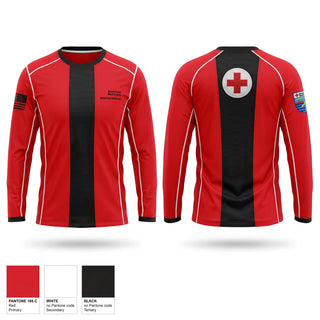 Long Sleeve Performance Shirt, Disaster Action Team, Fire Department, Teamtime, Team time, sublimation, custom sports apparel, team uniforms, spirit wear, spiritwear, sports uniforms, custom shirts, team store, custom team store, fundraiser sports, apparel fundraiser