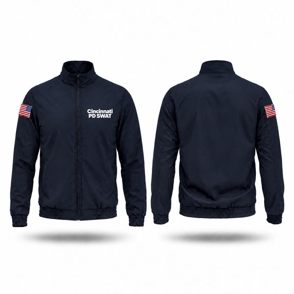 Windbreaker, Cincinnati PD SWAT, Police, Teamtime, Team time, sublimation, custom sports apparel, team uniforms, spirit wear, spiritwear, sports uniforms, custom shirts, team store, custom team store, fundraiser sports, apparel fundraiser