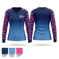 EG Xpress Women's Long Sleeve V-neck Shirt - 1