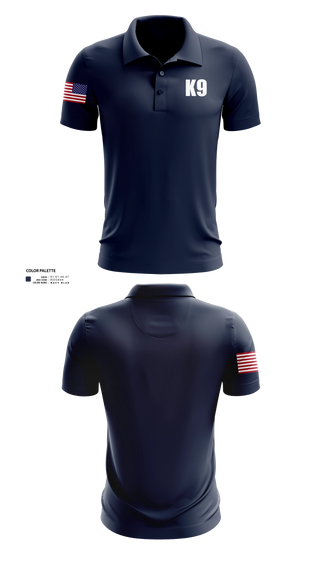 Short Sleeve Performance Polo, K9, Police, Teamtime, Team time, sublimation, custom sports apparel, team uniforms, spirit wear, spiritwear, sports uniforms, custom shirts, team store, custom team store, fundraiser sports, apparel fundraiser