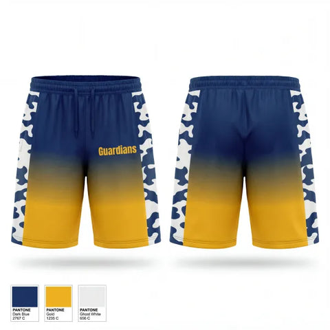 Athletic Shorts With Pockets, Guardians, Baseball, Teamtime, Team time, sublimation, custom sports apparel, team uniforms, spirit wear, spiritwear, sports uniforms, custom shirts, team store, custom team store, fundraiser sports, apparel fundraiser
