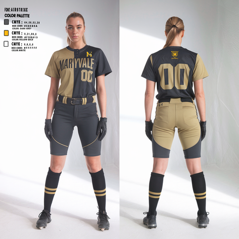 Two Button Softball Jersey, Maryvale, Softball, Teamtime, Team time, sublimation, custom sports apparel, team uniforms, spirit wear, spiritwear, sports uniforms, custom shirts, team store, custom team store, fundraiser sports, apparel fundraiser