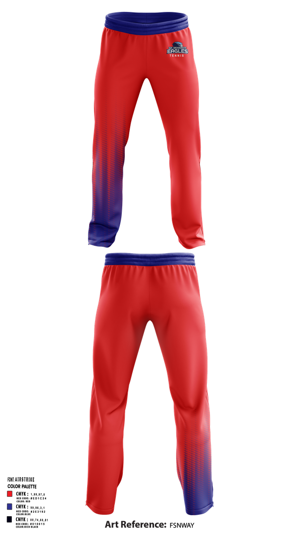 Sweatpants, SBA Eagles Tennis, Tennis, Teamtime, Team time, sublimation, custom sports apparel, team uniforms, spirit wear, spiritwear, sports uniforms, custom shirts, team store, custom team store, fundraiser sports, apparel fundraiser