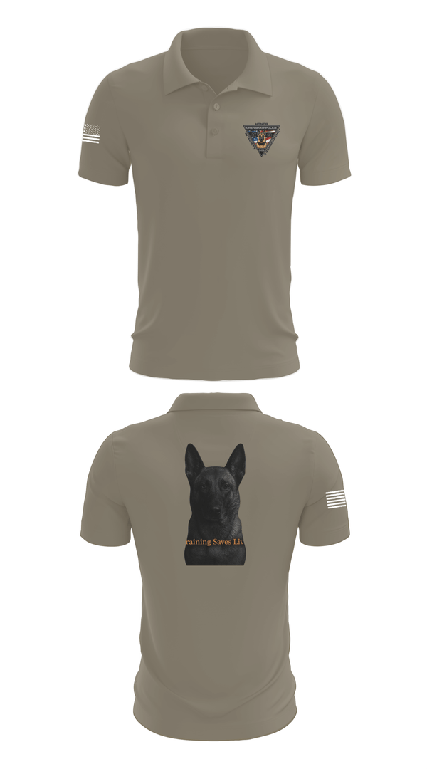 Short Sleeve Performance Polo, Crenshaw Police Department, Police, Teamtime, Team time, sublimation, custom sports apparel, team uniforms, spirit wear, spiritwear, sports uniforms, custom shirts, team store, custom team store, fundraiser sports, apparel fundraiser
