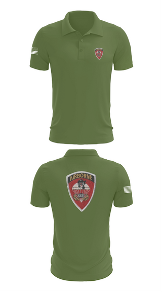 Short Sleeve Performance Polo, , Army, Teamtime, Team time, sublimation, custom sports apparel, team uniforms, spirit wear, spiritwear, sports uniforms, custom shirts, team store, custom team store, fundraiser sports, apparel fundraiser