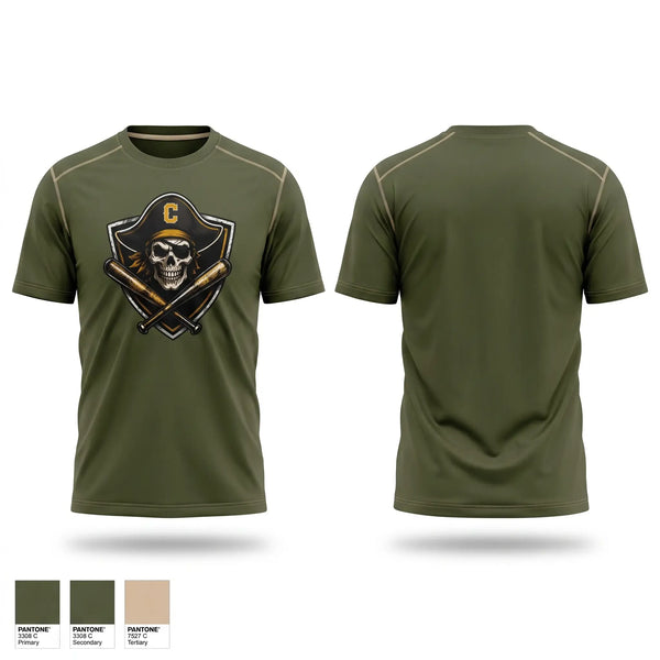 Short Sleeve Performance Shirt, Clarksville pirates, Baseball, Teamtime, Team time, sublimation, custom sports apparel, team uniforms, spirit wear, spiritwear, sports uniforms, custom shirts, team store, custom team store, fundraiser sports, apparel fundraiser
