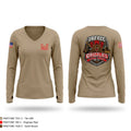 282 ECC Women's Long Sleeve V-neck Shirt - 1
