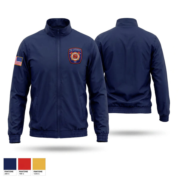 Windbreaker, Tri-Township Fire Department, Fire Department, Teamtime, Team time, sublimation, custom sports apparel, team uniforms, spirit wear, spiritwear, sports uniforms, custom shirts, team store, custom team store, fundraiser sports, apparel fundraiser