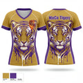 MoCo 59459622 Women's Short Sleeve V-neck Shirt - 1